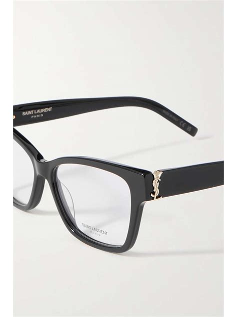 ysl square frame sunglasses|yves Saint Laurent optical glasses.